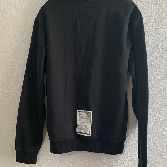 Rutherford Fall Winter 2021 Crewneck Black Pullover Graphic Sweatshirt - Large - Picture 3 of 6